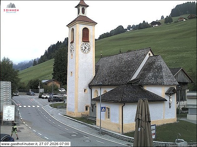 Archiv Foto Webcam Prags am Kronplatz