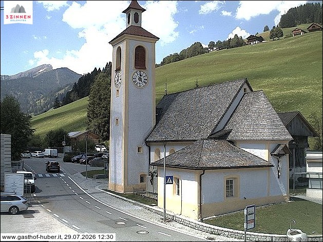 Archived image Webcam Prags (South Tyrol)