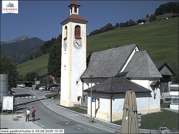 Archived image Webcam Prags (South Tyrol)