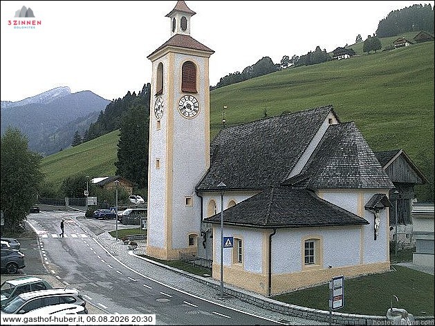 Archived image Webcam Prags (South Tyrol)