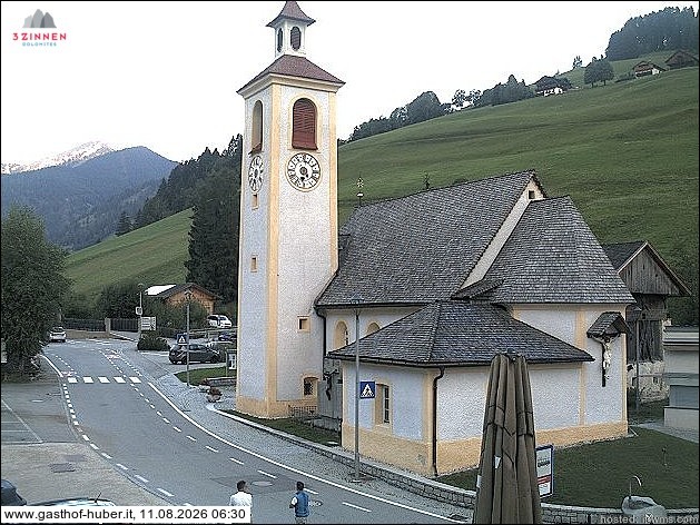 Archived image Webcam Prags (South Tyrol)