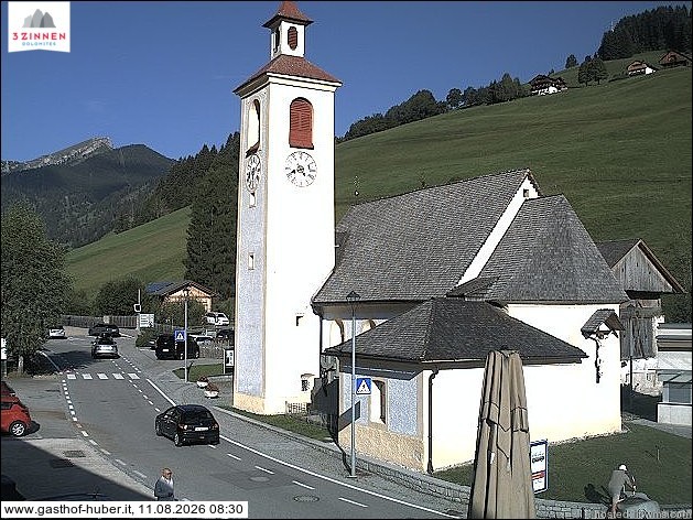 Archived image Webcam Prags (South Tyrol)