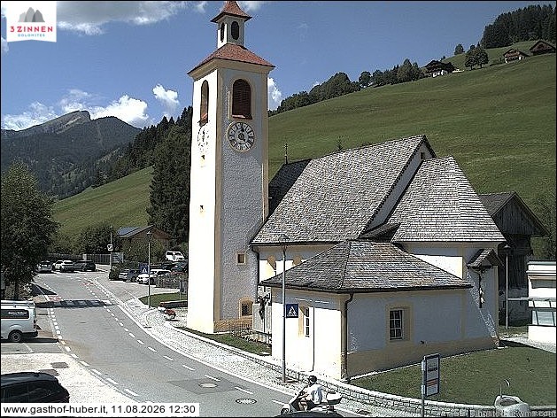 Archived image Webcam Prags (South Tyrol)