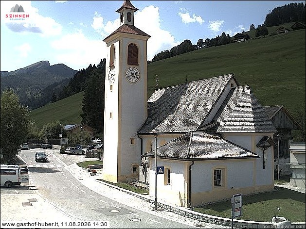 Archived image Webcam Prags (South Tyrol)