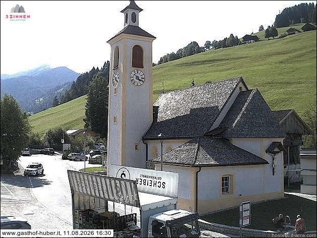 Archived image Webcam Prags (South Tyrol)