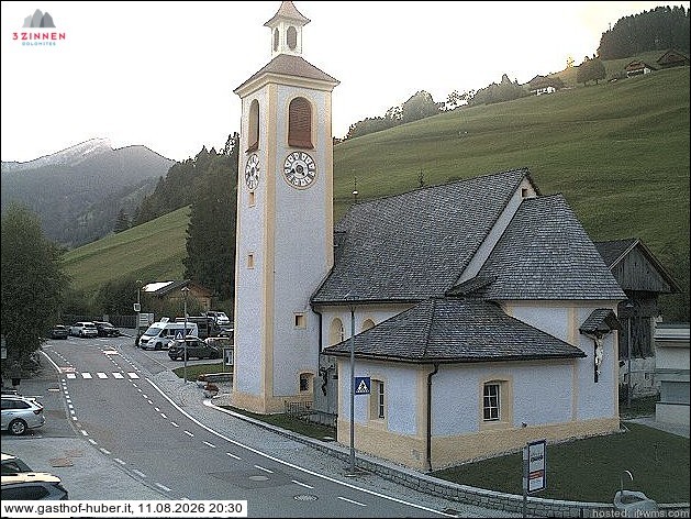 Archived image Webcam Prags (South Tyrol)