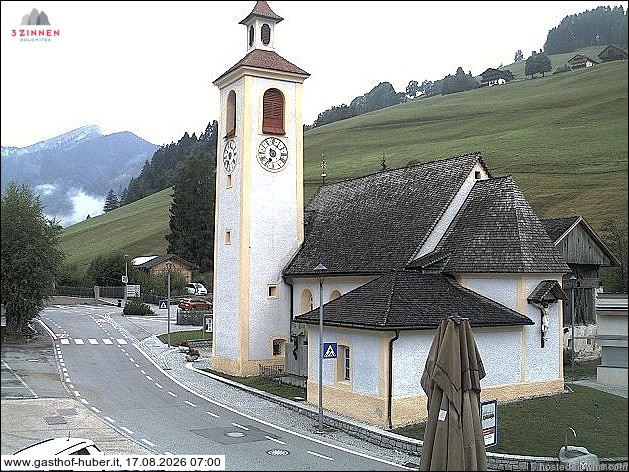 Archiv Foto Webcam Prags am Kronplatz