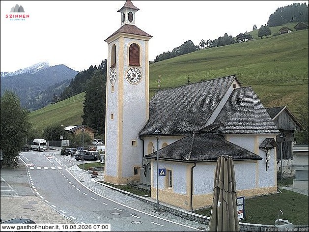 Archiv Foto Webcam Prags am Kronplatz