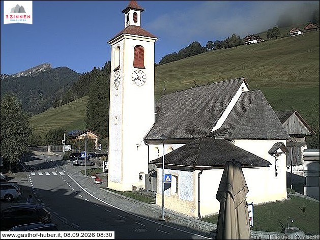 Archiv Foto Webcam Prags am Kronplatz