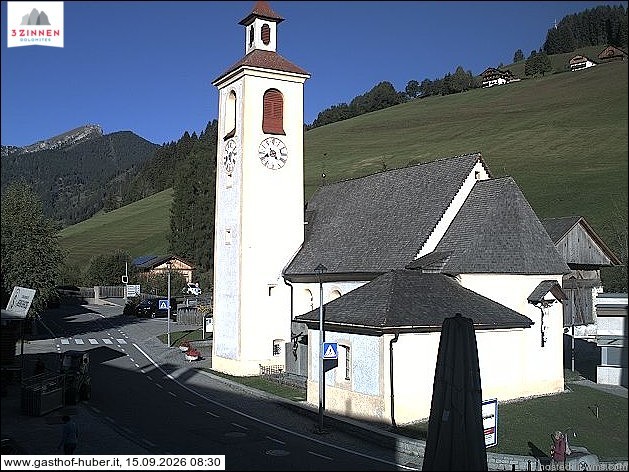 Archived image Webcam Prags (South Tyrol)