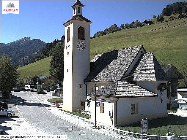 Archived image Webcam Prags (South Tyrol)