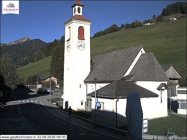 Archived image Webcam Prags (South Tyrol)