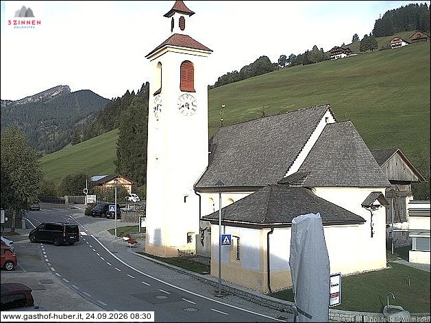 Archived image Webcam Prags (South Tyrol)