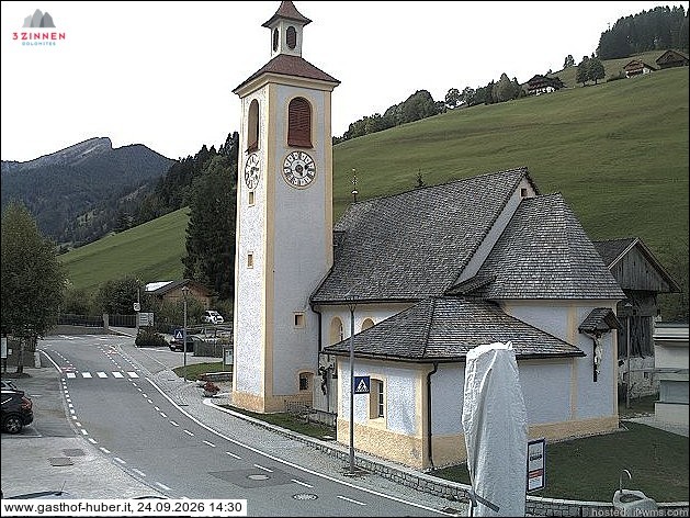 Archived image Webcam Prags (South Tyrol)