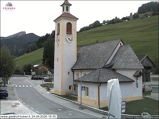 Archived image Webcam Prags (South Tyrol)