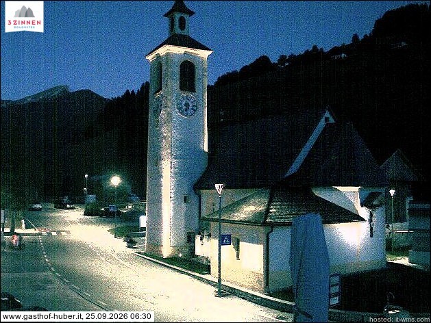 Archived image Webcam Prags (South Tyrol)