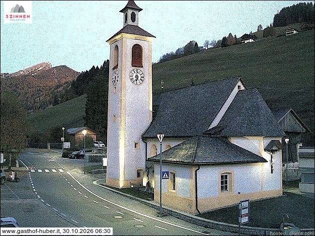 Archived image Webcam Prags (South Tyrol)
