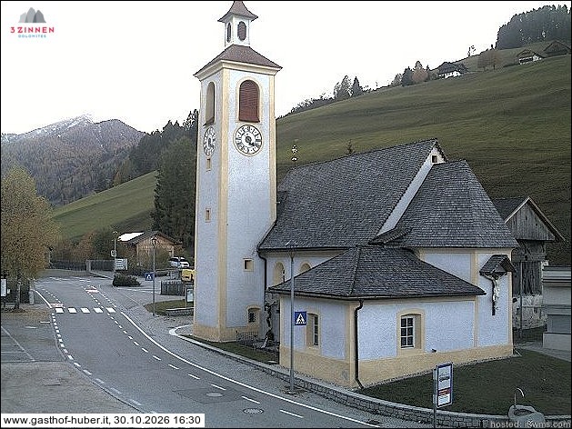 Archived image Webcam Prags (South Tyrol)