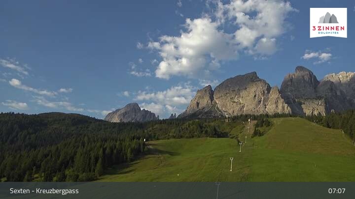 Archived image Webcam Alpine Pass: Kreuzbergpass
