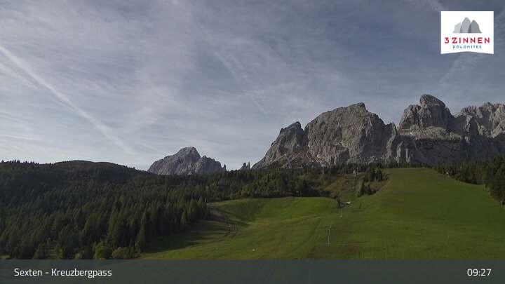 Archived image Webcam Alpine Pass: Kreuzbergpass