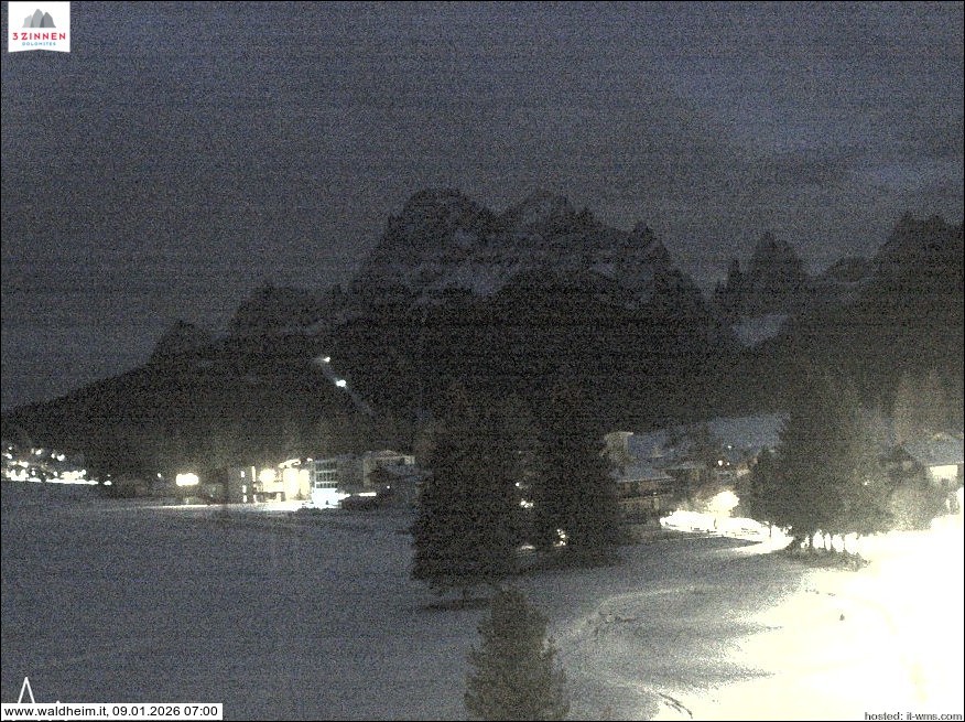 Archived image Webcam Waldheim (Sexten)