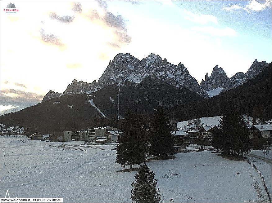 Archived image Webcam Waldheim (Sexten)