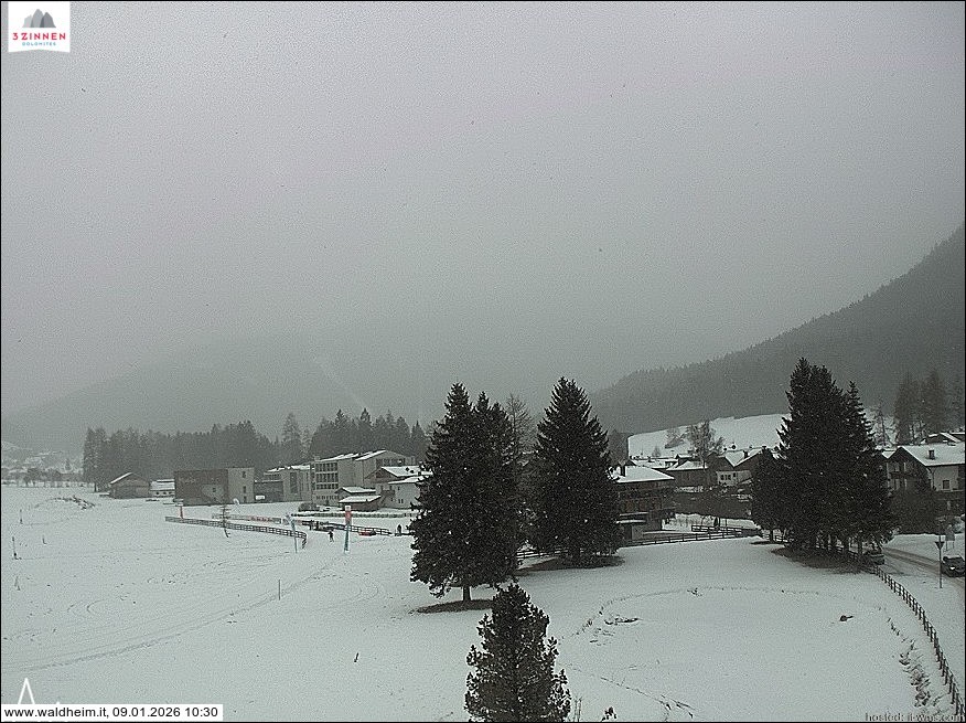 Archived image Webcam Waldheim (Sexten)