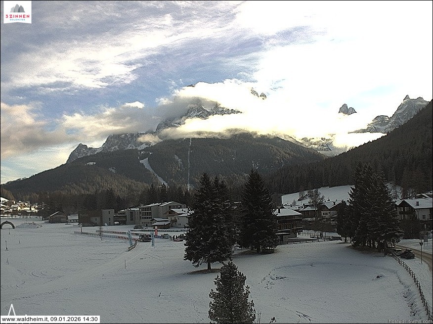 Archived image Webcam Waldheim (Sexten)