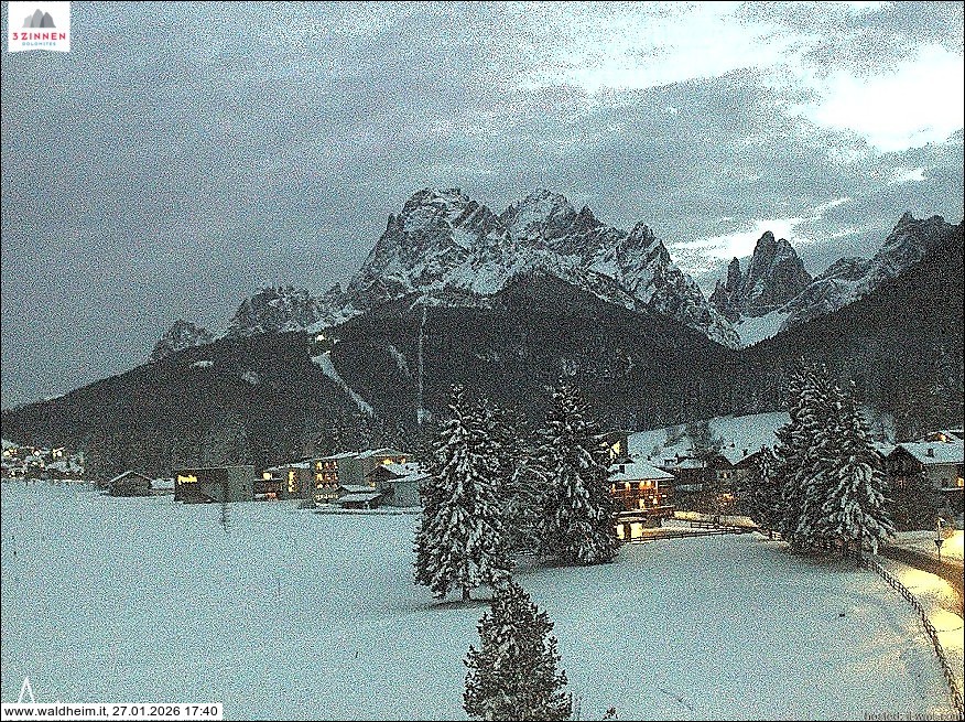 Archiv Foto Webcam Waldheim bei Sexten