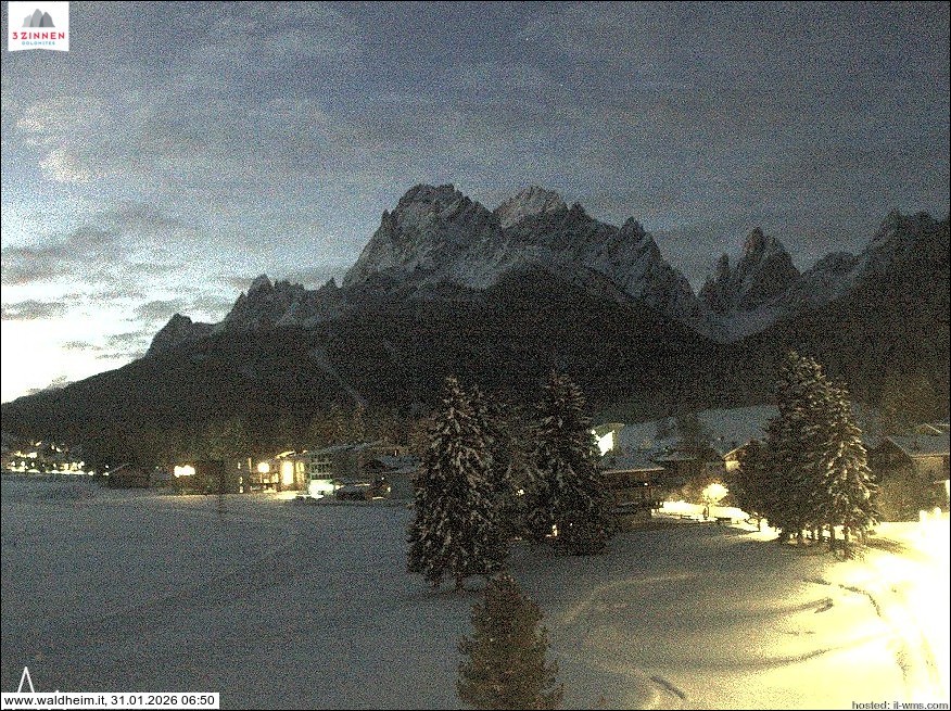 Archiv Foto Webcam Waldheim bei Sexten