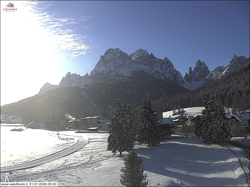 Archiv Foto Webcam Waldheim bei Sexten