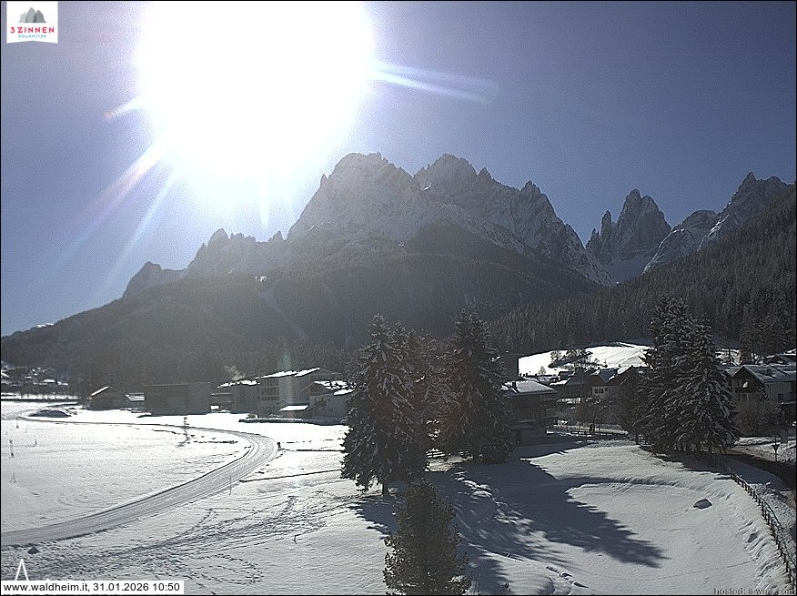 Archiv Foto Webcam Waldheim bei Sexten