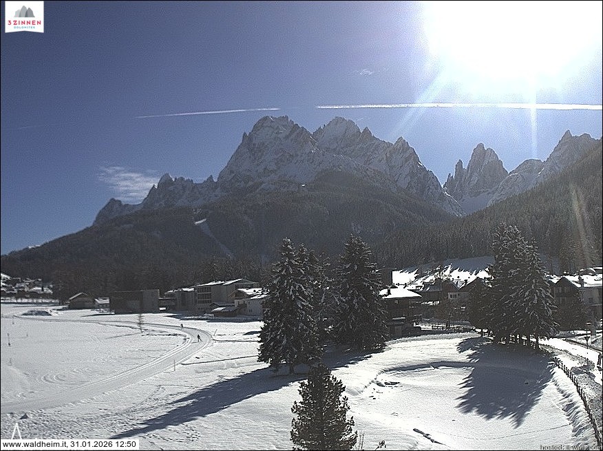 Archiv Foto Webcam Waldheim bei Sexten