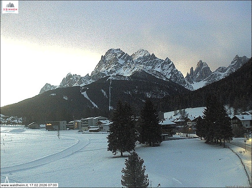 Archiv Foto Webcam Waldheim bei Sexten