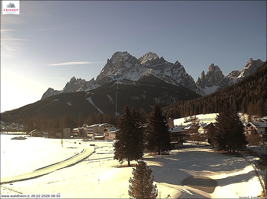 Archived image Webcam Waldheim (Sexten)