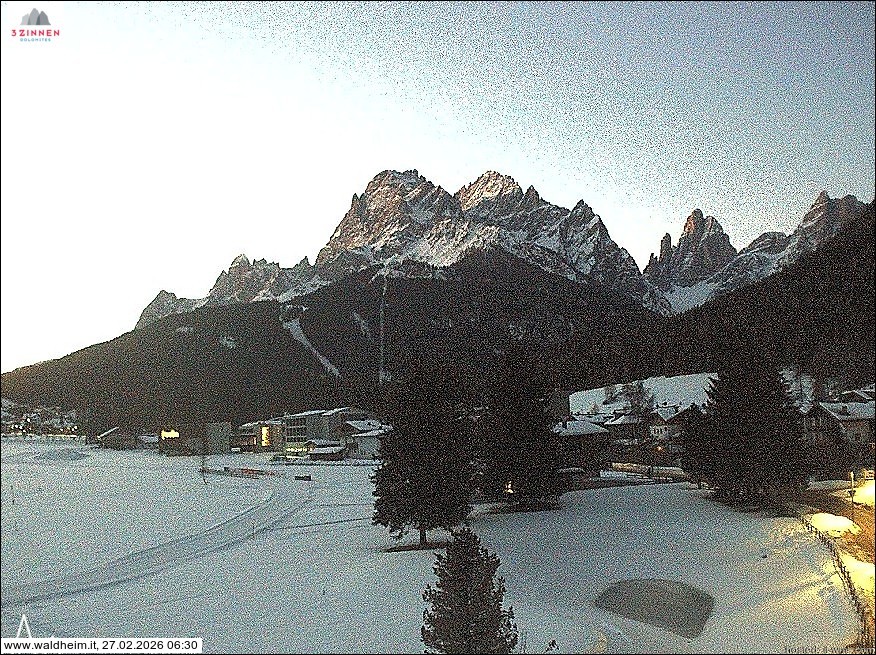 Archived image Webcam Waldheim (Sexten)