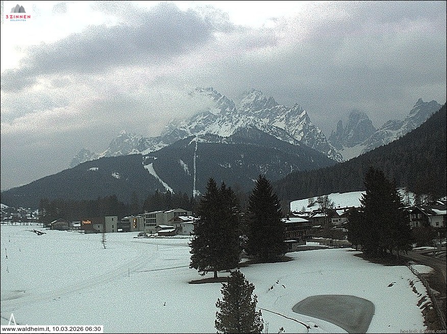 Archiv Foto Webcam Waldheim bei Sexten