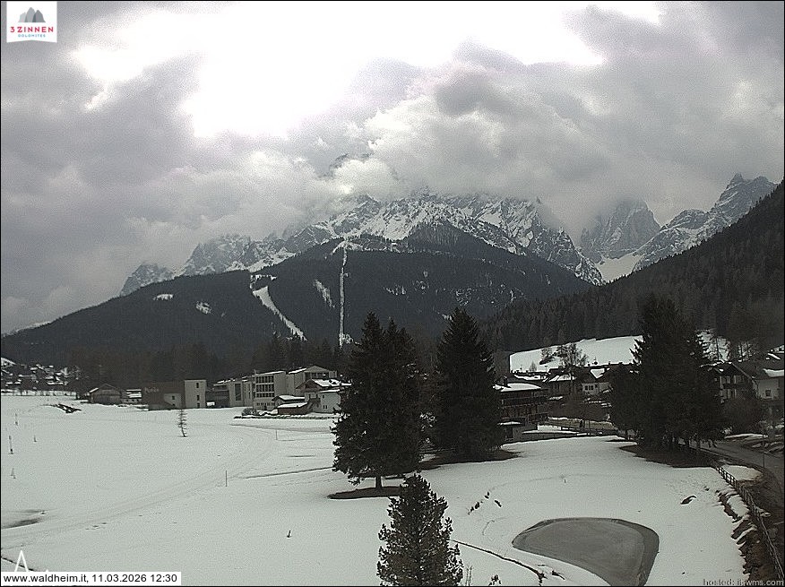 Archiv Foto Webcam Waldheim bei Sexten