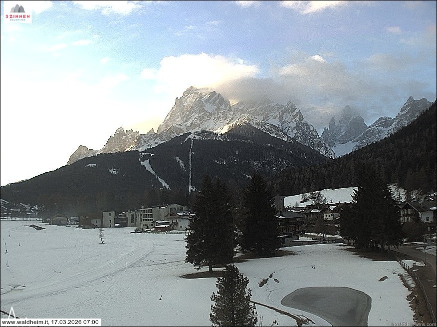 Archiv Foto Webcam Waldheim bei Sexten