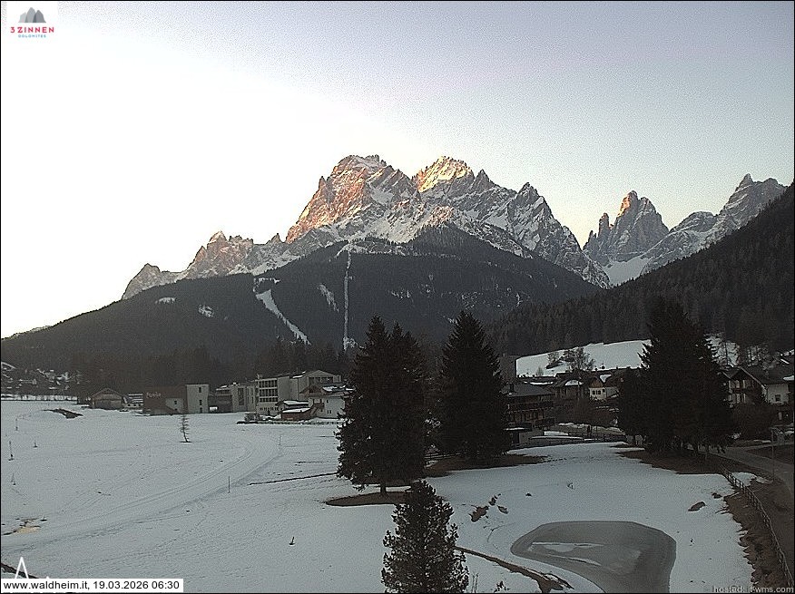 Archiv Foto Webcam Waldheim bei Sexten