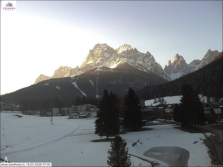 Archiv Foto Webcam Waldheim bei Sexten