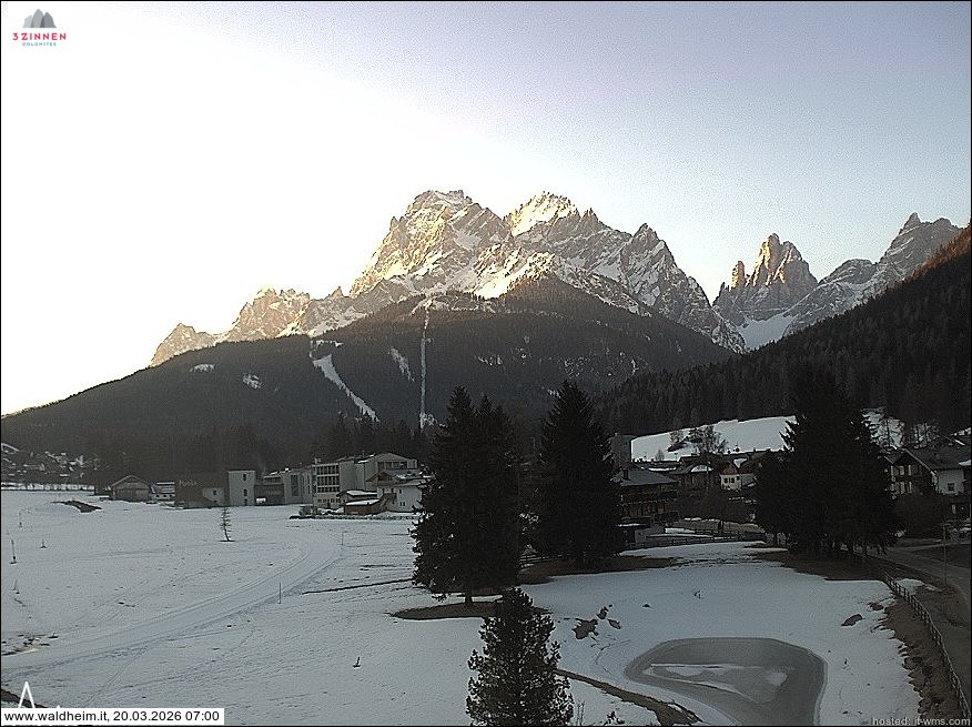 Archived image Webcam Waldheim (Sexten)