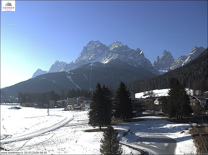 Archived image Webcam Waldheim (Sexten)