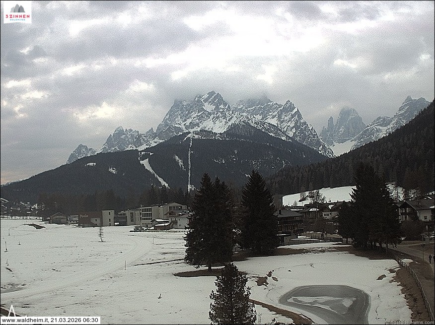 Archiv Foto Webcam Waldheim bei Sexten