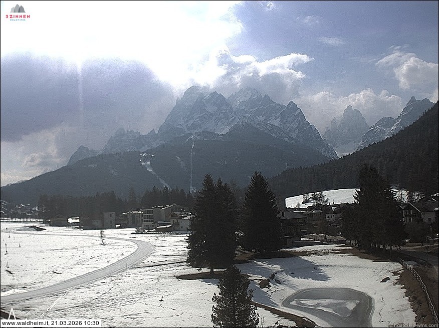 Archiv Foto Webcam Waldheim bei Sexten