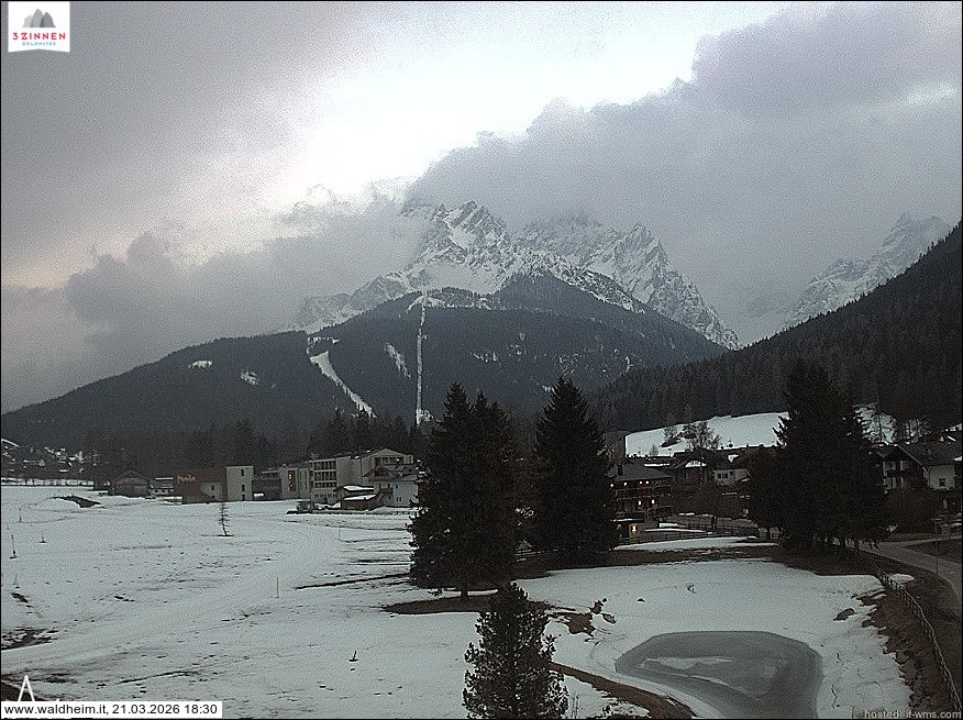 Archived image Webcam Waldheim (Sexten)