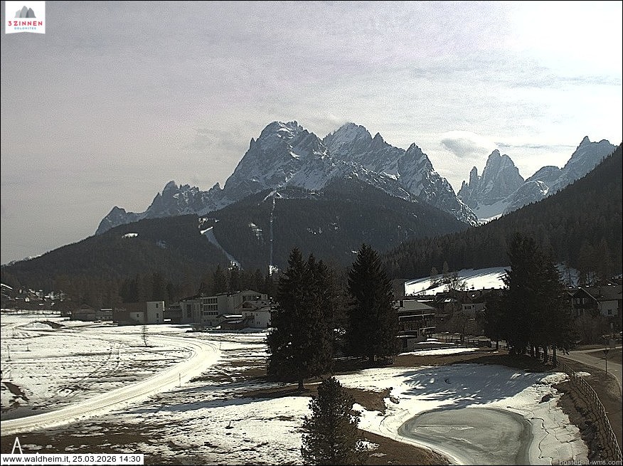 Archived image Webcam Waldheim (Sexten)