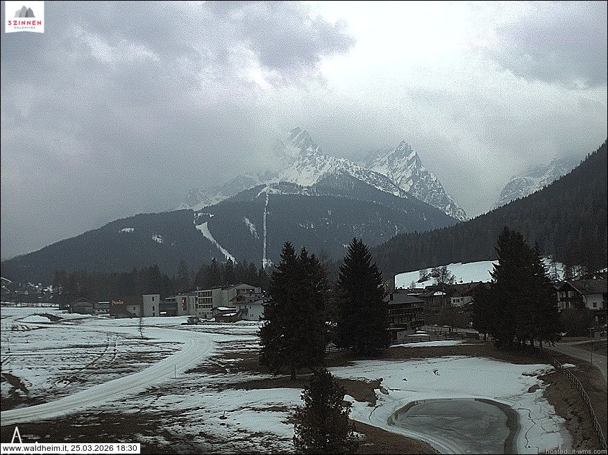 Archived image Webcam Waldheim (Sexten)