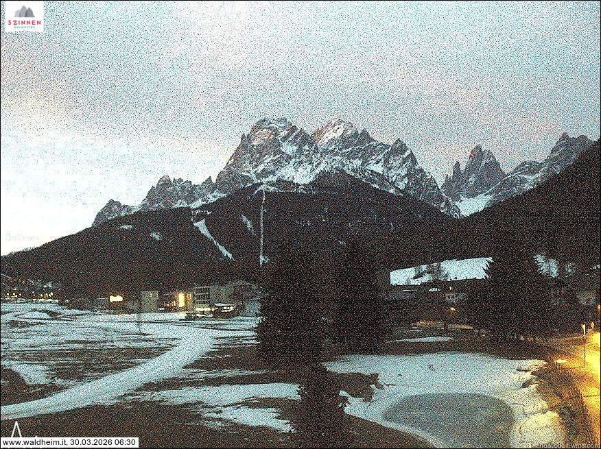 Archiv Foto Webcam Waldheim bei Sexten