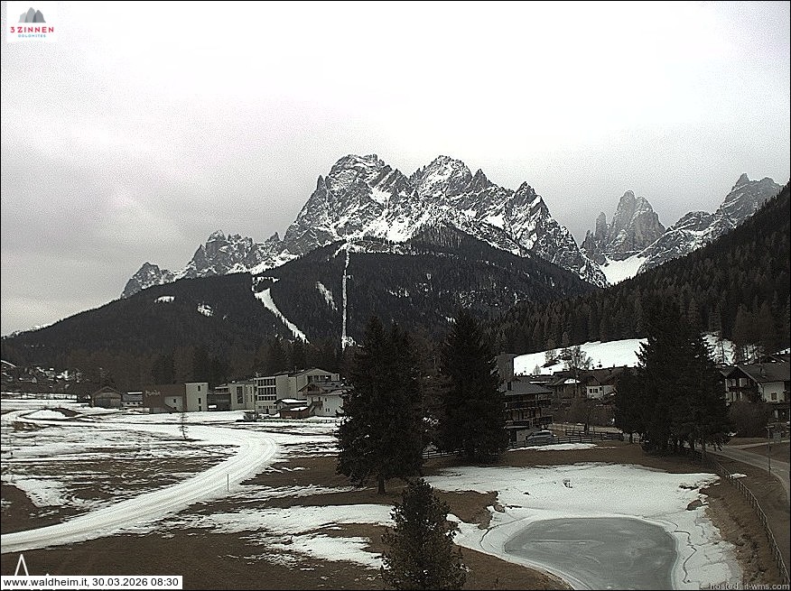 Archiv Foto Webcam Waldheim bei Sexten